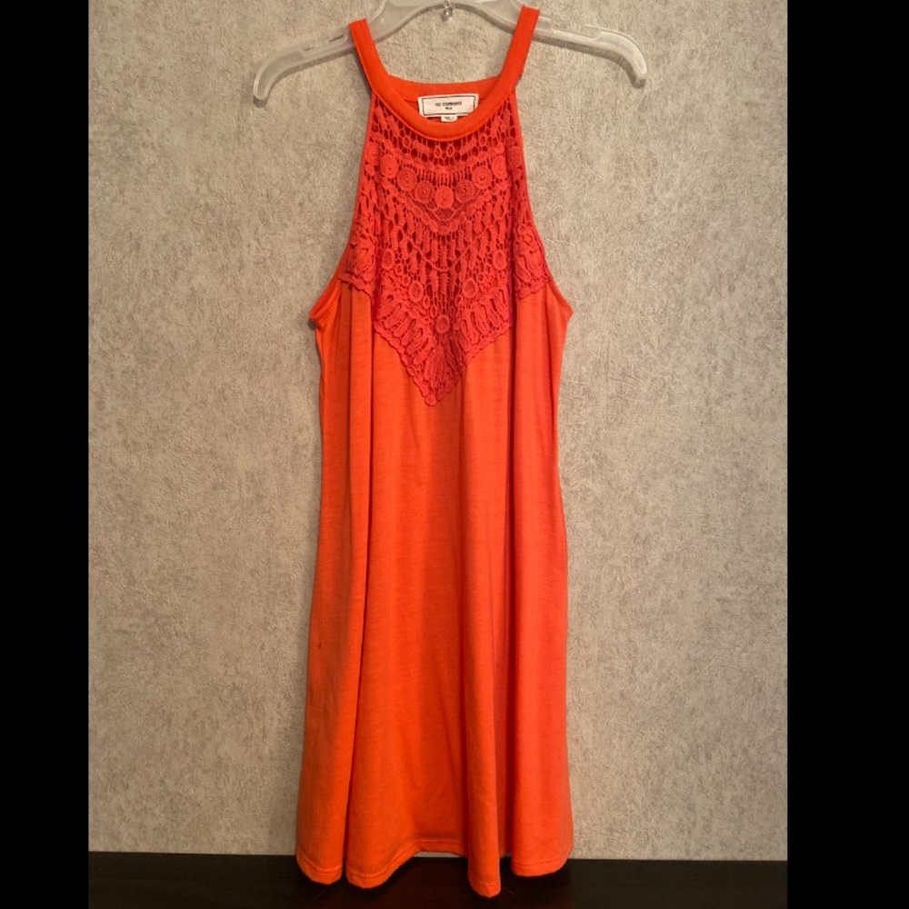 Front cut out dress